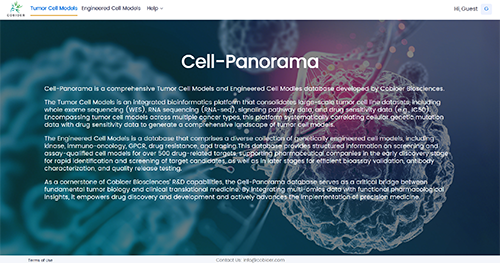 Meritudio-Developed Cell-Panorama Database for Cobioer Is Now Online-2026.3